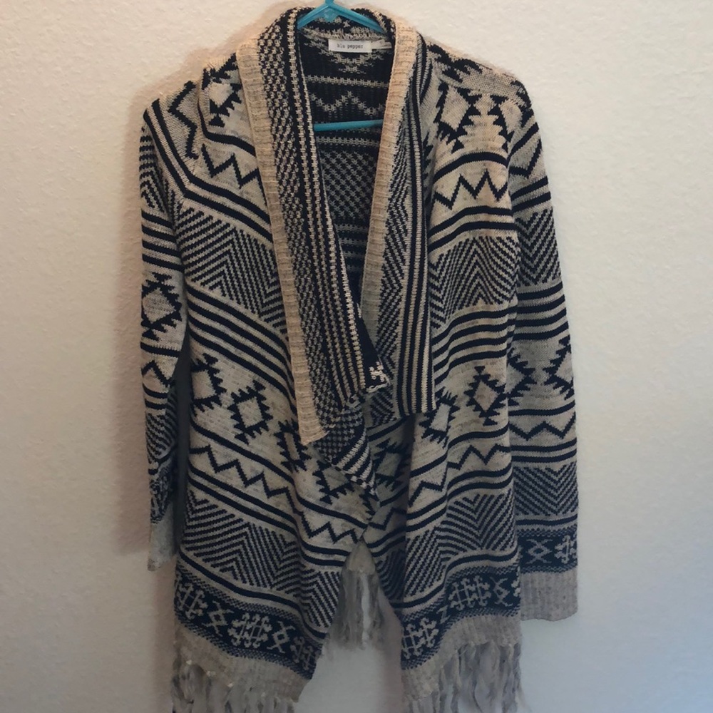 Cozy Blu Pepper Cardigan